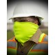 High Visibility Double Layer Face Mask/Neck Gaiter with Cinch Cord