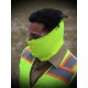 High Visibility Double Layer Face Mask/Neck Gaiter with Cinch Cord