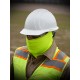 High Visibility Double Layer Face Mask/Neck Gaiter with Cinch Cord