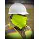 High Visibility Double Layer Face Mask/Neck Gaiter with Cinch Cord