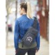 NBN Whitby PolyCanvas Sling Pack w/ USB Port