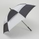 Challenger- Checkerboard Panels- Manual Open Golf Umbrella, 62" Arc