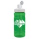 Transparent Bottle w/ Flip Top Dispenser, 20oz.