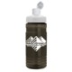 Transparent Bottle w/ Flip Top Dispenser, 20oz.