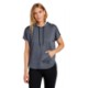 New Era® Performance Terry Short Sleeve Ladies' Hoodie