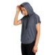 New Era® Performance Terry Short Sleeve Ladies' Hoodie