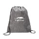 Shenandoah Heather Polyester Drawstring Bag