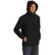 Port Authority® Textured Hooded Soft Shell Men's Jacket