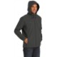 Port Authority® Textured Hooded Soft Shell Men's Jacket
