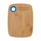 Small Bamboo Cutting Board w/ Silicone Ring