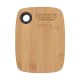 Small Bamboo Cutting Board w/ Silicone Ring