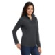 Port Authority® Pinpoint Mesh Ladies' 1/2 Zip