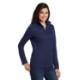 Port Authority® Pinpoint Mesh Ladies' 1/2 Zip