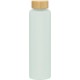 h2go Rincon Glass Bottle with Bamboo Lid, 18oz.