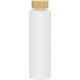 h2go Rincon Glass Bottle with Bamboo Lid, 18oz.