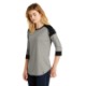 New Era® Heritage Blend 3/4 Sleeve Baseball Raglan Ladies' Tee
