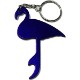 Flamingo Aluminum Bottle Opener Key Chain