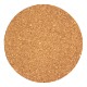 Deluxe Cork Coaster w/ Full Color Imprint, 4-1/2"