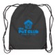 Broadway Polyester Drawstring Backpack