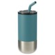 Lagom Travel Tumbler w/ Stainless Steel Straw, 16 oz.