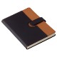 Chic Magnetic Closure Leatherette Journal, 8-3/4" x 5-7/8"