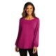 Port Authority® Luxe Knit Jewel Neck Ladies' Top