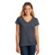 District® Re-Tee® Poly/Cotton Ladies' V-Neck Tee
