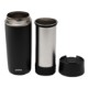 Perka® Macchiato Double Wall Coffee/Tea Press Tumbler, 12oz.