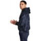 Champion® Reverse Weave® Cotton/Poly Fleece Scrunch-Dye Tie-Dye Men's Hooded Sweatshirt