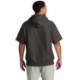 Champion® Reverse Weave® Cotton/Poly Fleece Men's Short Sleeve Hooded Sweatshirt