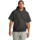 Champion® Reverse Weave® Cotton/Poly Fleece Men's Short Sleeve Hooded Sweatshirt