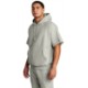 Champion® Reverse Weave® Cotton/Poly Fleece Men's Short Sleeve Hooded Sweatshirt