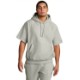 Champion® Reverse Weave® Cotton/Poly Fleece Men's Short Sleeve Hooded Sweatshirt