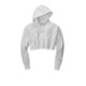 Champion® Reverse Weave® Cotton/Poly Fleece Cropped Cut-Off Ladies' Hooded Sweatshirt