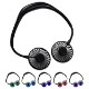 Dual Breeze Hands-Free Neck Fan w/ Changing Lights