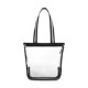 Sigma Clear Polyester Zippered Tote