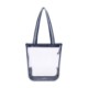 Sigma Clear Polyester Zippered Tote