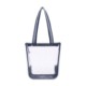 Sigma Clear Polyester Zippered Tote