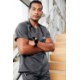 Wink® WorkFlex™ Chest Pocket V-Neck Unisex Top