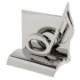 Chrome Business Card Holder, Music Note
