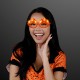 Light Up LED Pumpkin Glasses