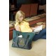 Feather Flight Non-Woven Large Tote Bag