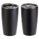 Optima Stainless Steel & Polypropylene Tumbler, 14oz.