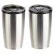 Optima Stainless Steel & Polypropylene Tumbler, 14oz.