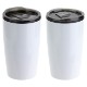 Optima Stainless Steel & Polypropylene Tumbler, 14oz.