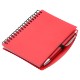 Hardcover Notebook w/ Matching Ballpoint Pen, 6-1/8" x 5-1/4"