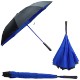 Skyline Two-Tone Inversion Umbrella, 44" Arc