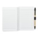 FSC Mix Pocket Spiral Notebook w/ Pen, 4" x 6"