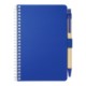 FSC Mix Pocket Spiral Notebook w/ Pen, 4" x 6"