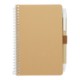 FSC Mix Pocket Spiral Notebook w/ Pen, 4" x 6"